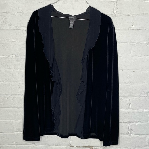 Chico’s 2-pc Jacket/Tank L - Picture 3 of 7